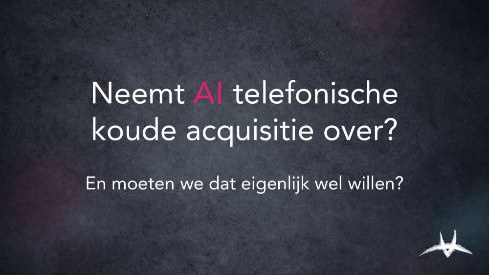 blog 20261013   neemt ai telefonische koude acquisitie over