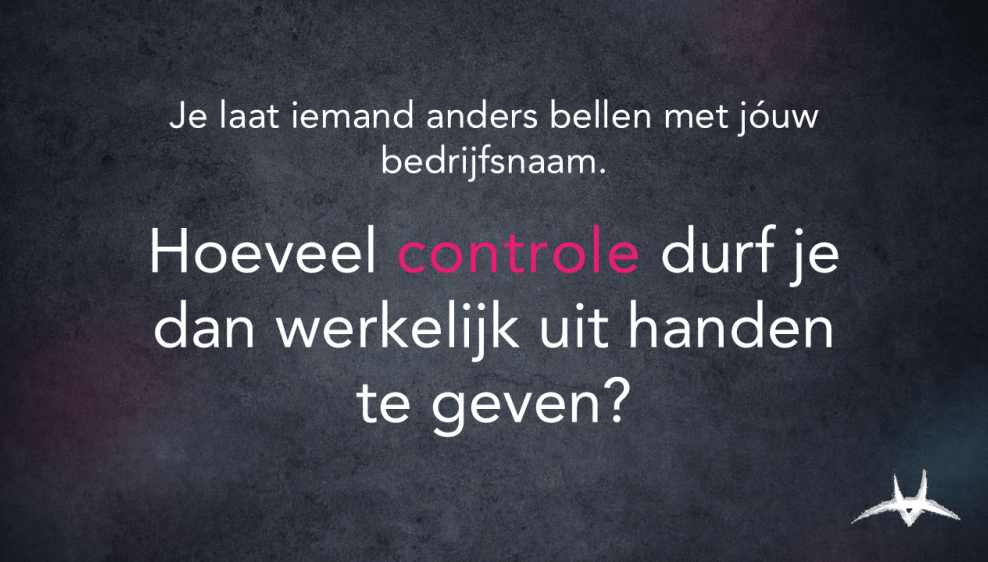 blog 20260908   sales uitbesteden vraagt vertrouwen en controle