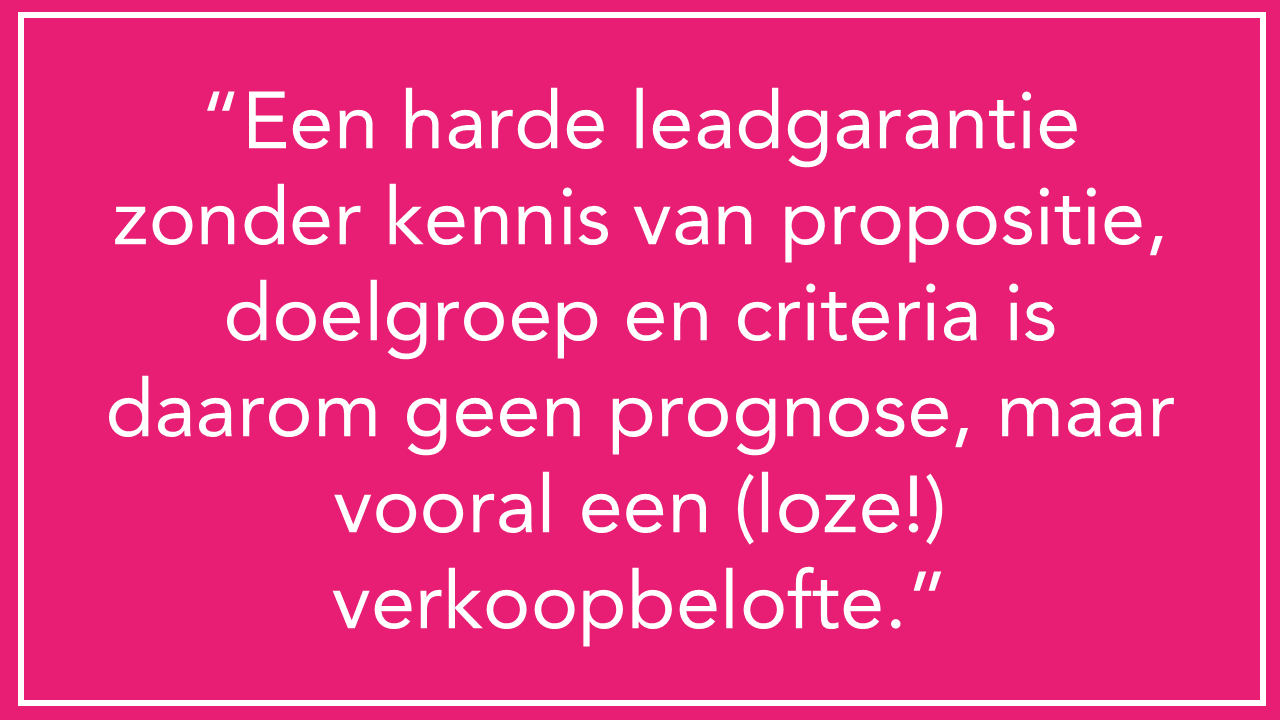 blog 20260922   gouden bergen in leadgeneratie   yeah right 1