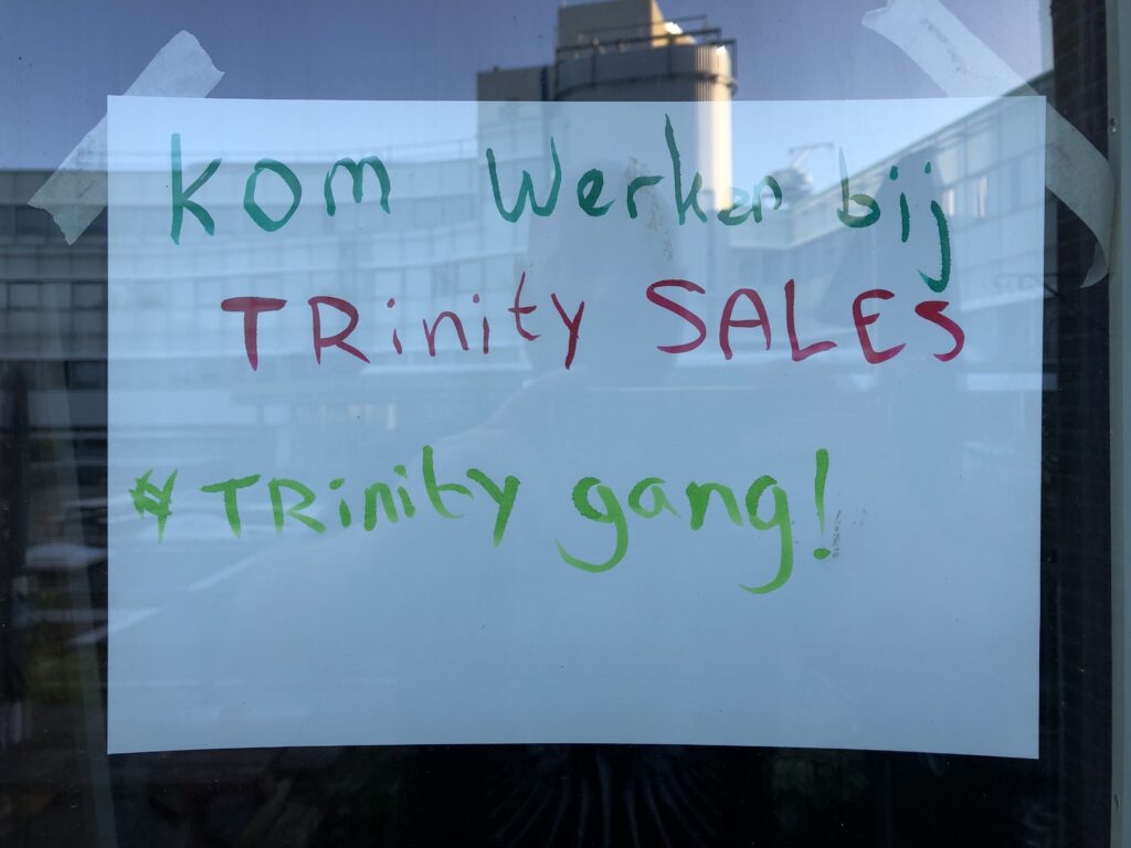 vacatures nieuw personeel trinity sales